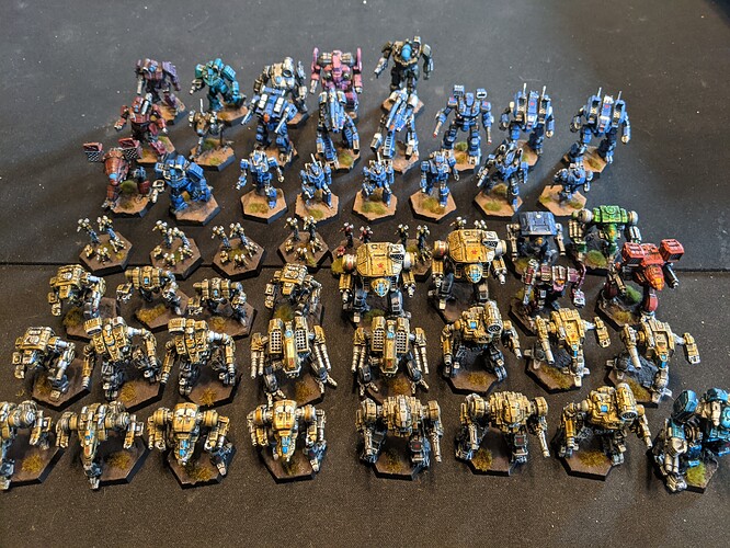 Battletech Mechs Sept 2021