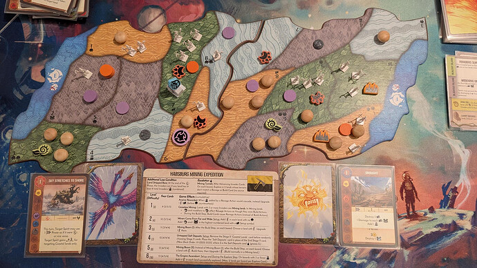 Wet invaders are on fire.