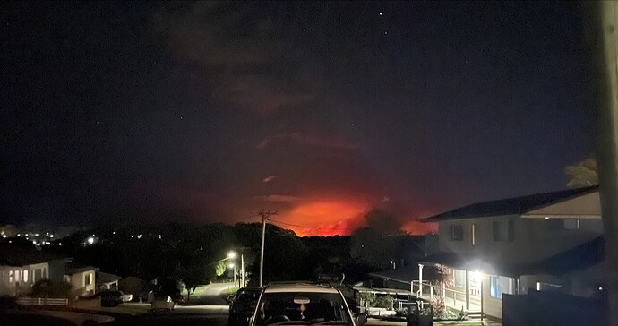 bushfire at Moparrabah