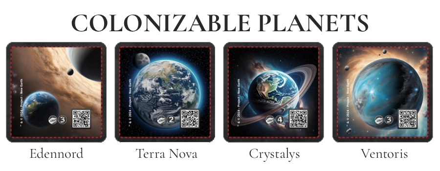 Colonizable planets