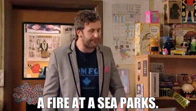 YARN | A fire at a Sea Parks. | The IT Crowd (2006) - S04E04 ...