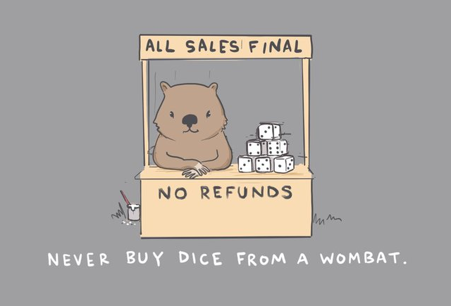 wombat-dice